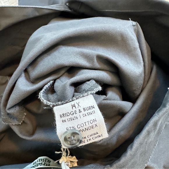 Bridge & Burn The Lou Utility Jumpsuit NWT NEW Large Slate - Picture 13 of 13